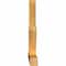Ekena Millwork Saratoga Rough Sawn Timber Gable Bracket, Western Red Cedar, 96"W x 36"H x 4"D x 4"F, 9/12 Pitch GBW096X36X0404SAR00RWR - alternate 5